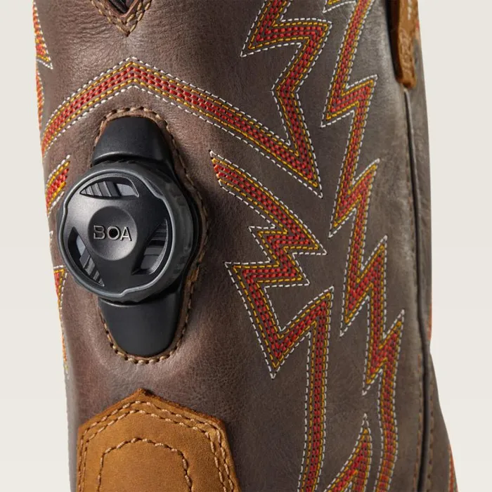 Men Work Boots Ariat WorkHog XT BOA Waterproof Work Boot Aged Bark Men Work Boots Ariat WorkHog XT BOA Waterproof Work Boot Aged Bark