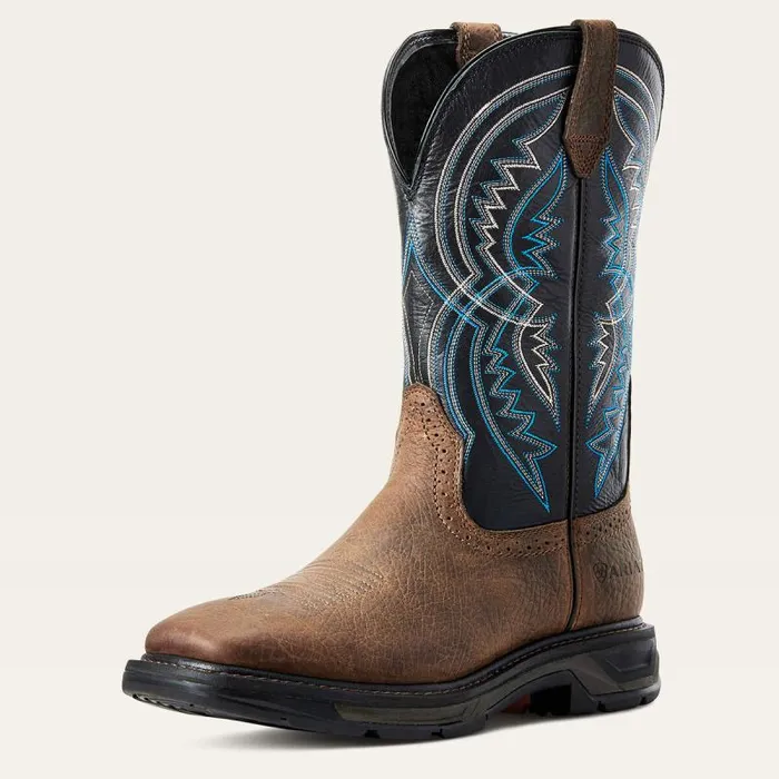 Men Work Boots Ariat WorkHog XT Coil Work Boot Earth