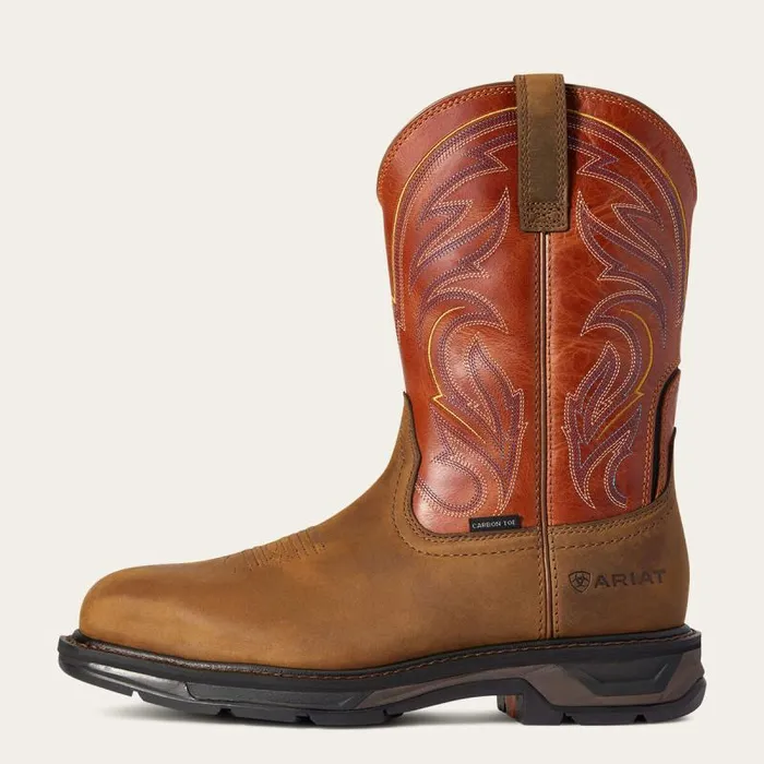 Men Work Boots Ariat WorkHog XT Cottonwood Carbon Toe Work Boot Dark Earth Men Work Boots Ariat WorkHog XT Cottonwood Carbon Toe Work Boot Dark Earth