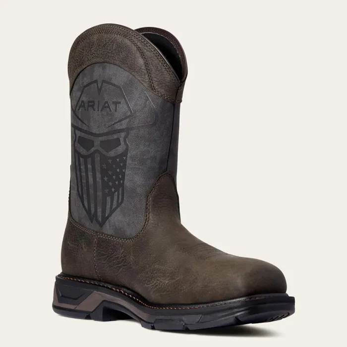 Men Work Boots Ariat WorkHog XT Incognito Carbon Toe Work Boot Iron Coffee Men Work Boots Ariat WorkHog XT Incognito Carbon Toe Work Boot Iron Coffee