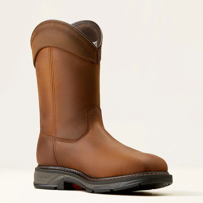 Men Work Boots Ariat WorkHog XT Wellington Waterproof Carbon Toe Work Boot Distressed Brown Men Work Boots Ariat WorkHog XT Wellington Waterproof Carbon Toe Work Boot Distressed Brown