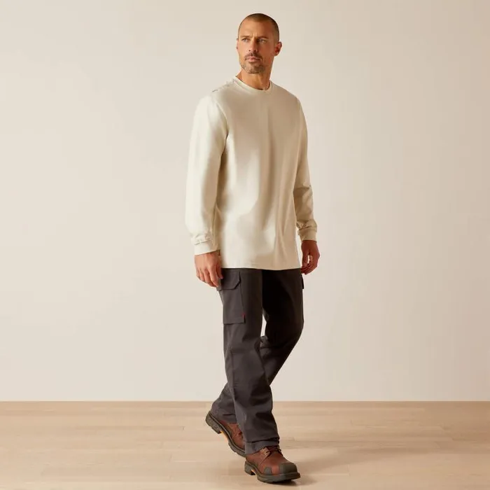 Men Workwear Ariat FR Chain Hook TShirt Silver Lining Men Workwear Ariat FR Chain Hook TShirt Silver Lining