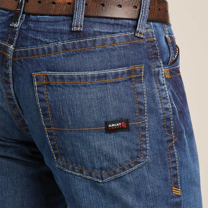 Men Workwear Ariat FR M4 Relaxed Basic Boot Cut Jean Flint Men Workwear Ariat FR M4 Relaxed Basic Boot Cut Jean Flint