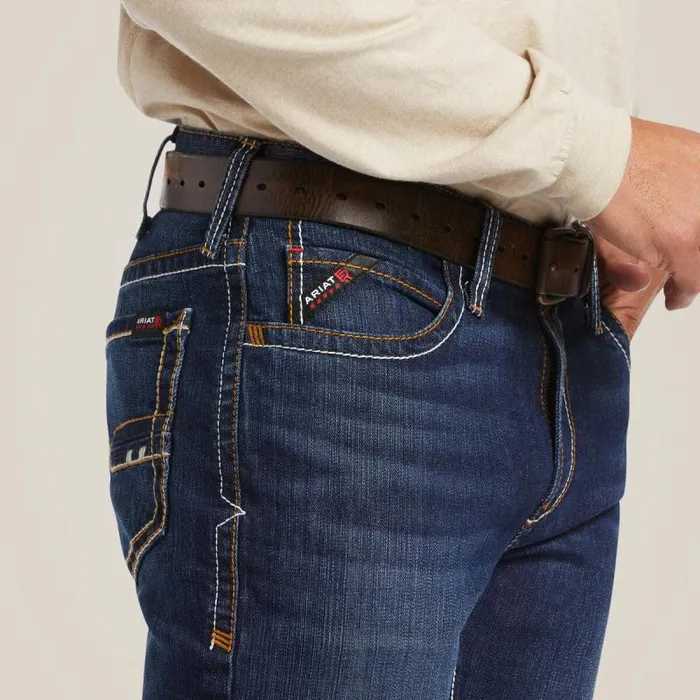 Men Workwear Ariat FR M4 Relaxed DuraStretch Stillwell Boot Cut Jean Calder Men Workwear Ariat FR M4 Relaxed DuraStretch Stillwell Boot Cut Jean Calder
