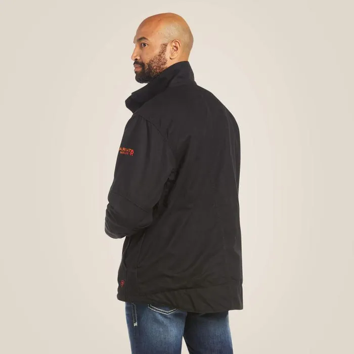 Men Workwear Ariat FR Workhorse Insulated Jacket Black Men Workwear Ariat FR Workhorse Insulated Jacket Black