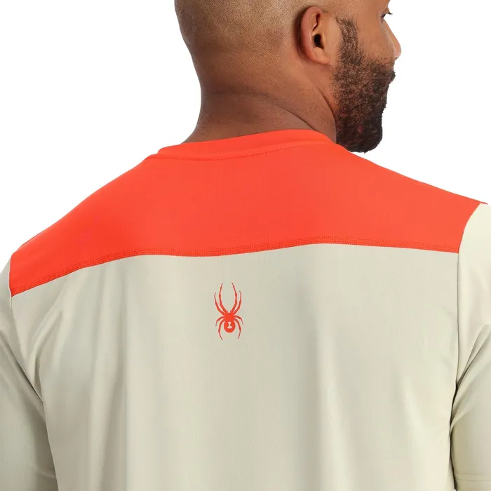 Mens Arc Short Sleeve Tech Tee 8211 Ash Spyder Performance