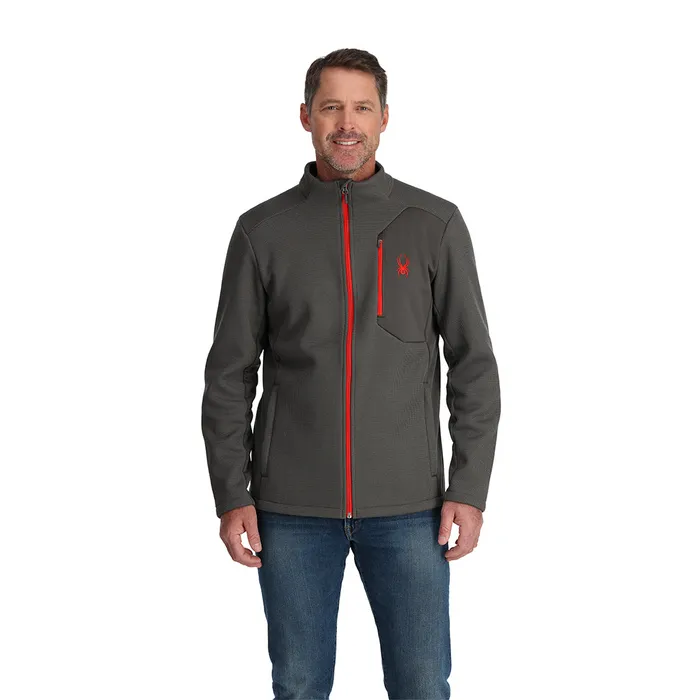 Mens Bandit Full Zip 8211 Polar Spyder Fleece