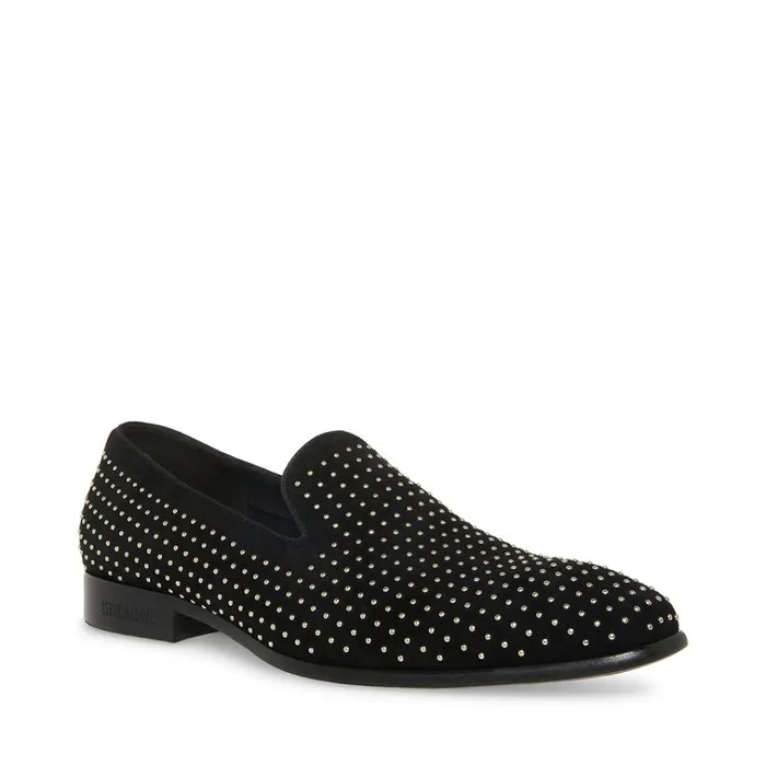 Mens Bellwood Black Steve Madden Loafers