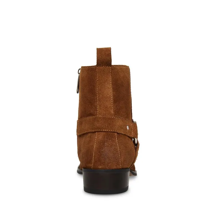 Mens Dash Cognac Suede Steve Madden Boots Mens Dash Cognac Suede Steve Madden Boots