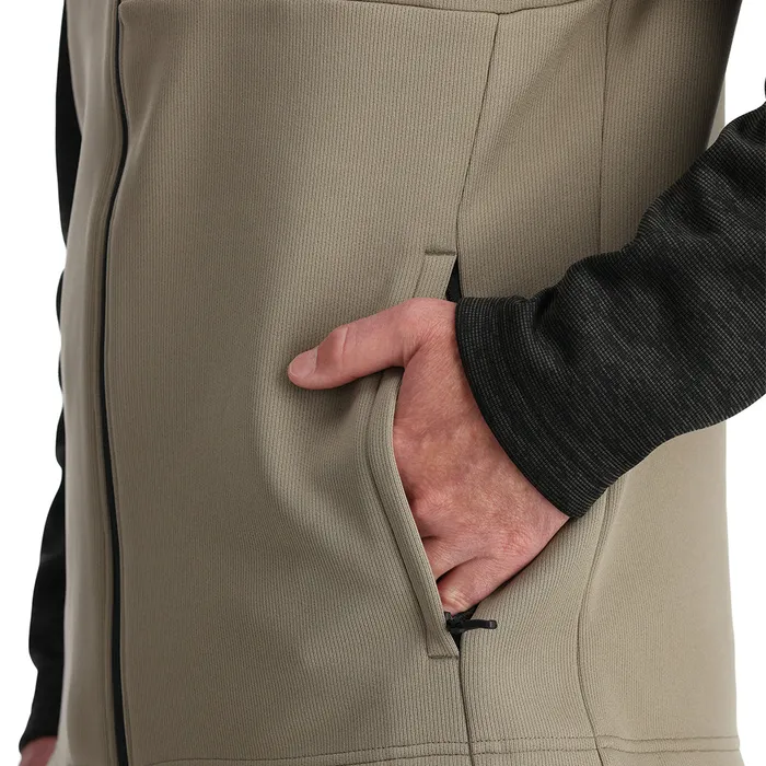 Mens Encore Full Zip 8211 Desert Taupe Spyder Fleece