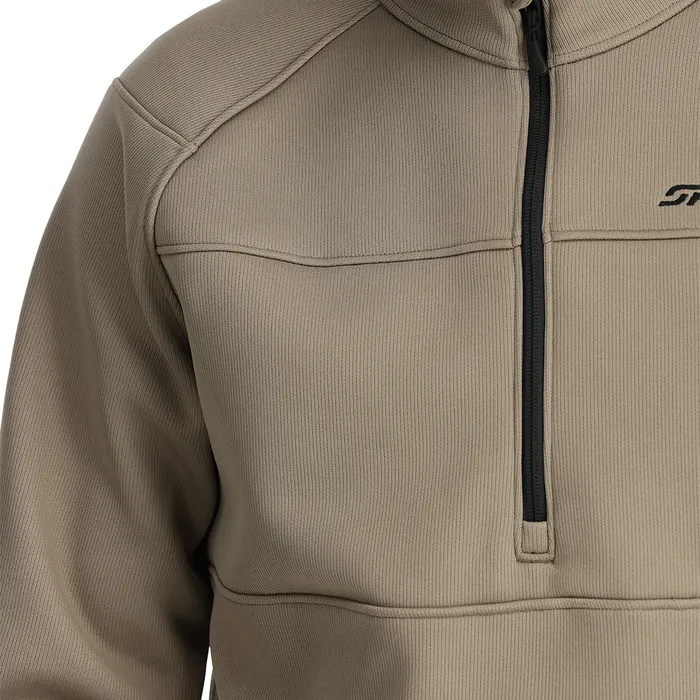 Mens Encore Half Zip 8211 Desert Taupe Spyder Fleece