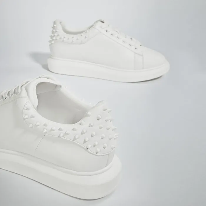 Mens Frosting White Steve Madden Sneakers