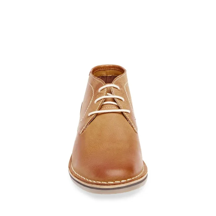 Mens Hestonn Tan Leather Steve Madden Boots