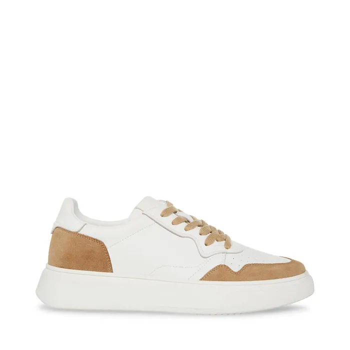 Mens Jorgee Tan Suede Steve Madden Sneakers