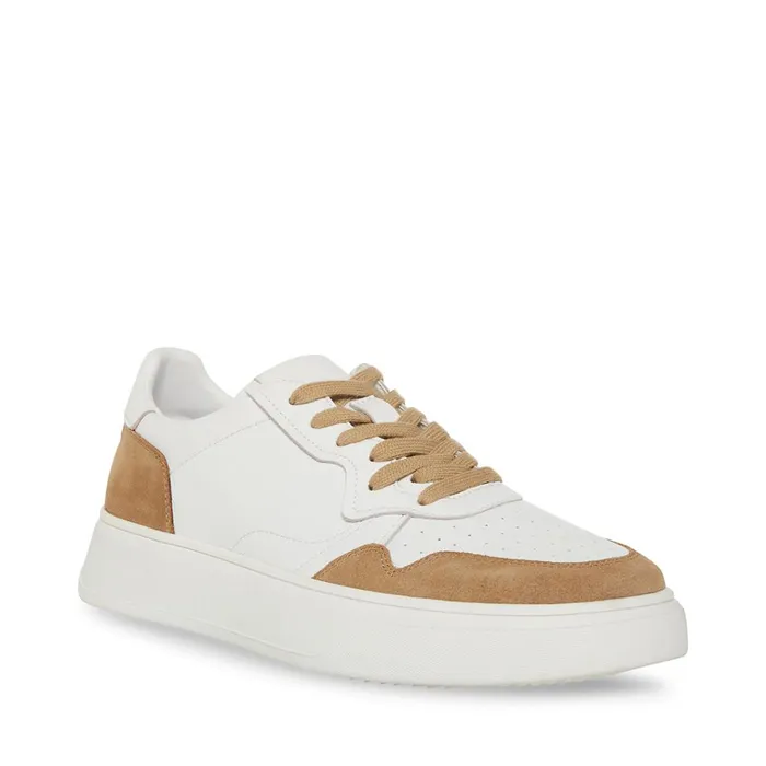 Mens Jorgee Tan Suede Steve Madden Sneakers