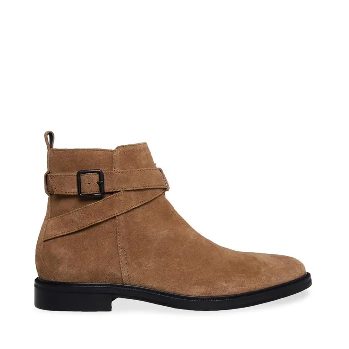 Mens Matthew Taupe Suede Steve Madden Boots