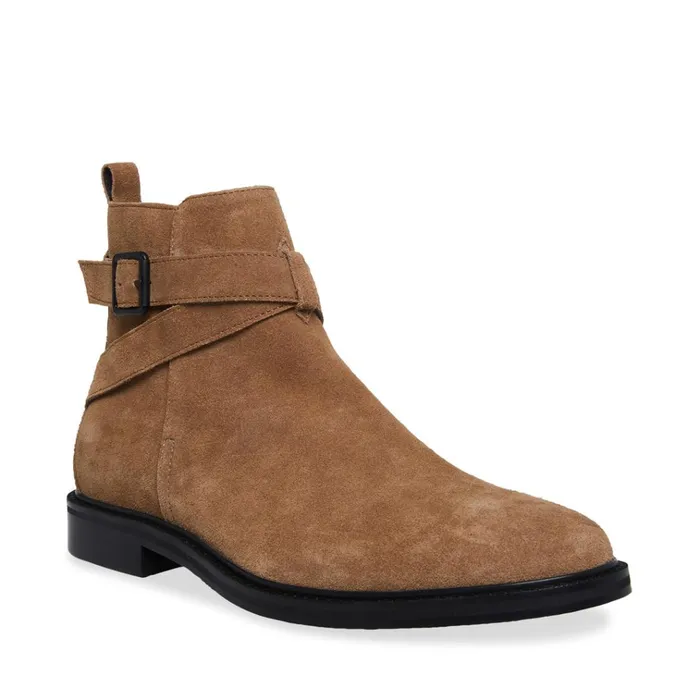 Mens Matthew Taupe Suede Steve Madden Boots Mens Matthew Taupe Suede Steve Madden Boots