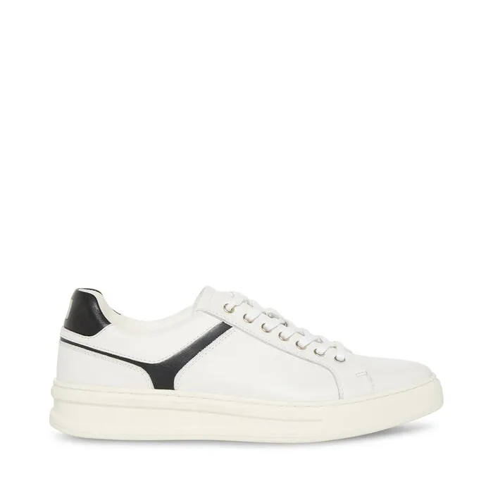 Mens Mccord WhiteBlack Steve Madden Sneakers