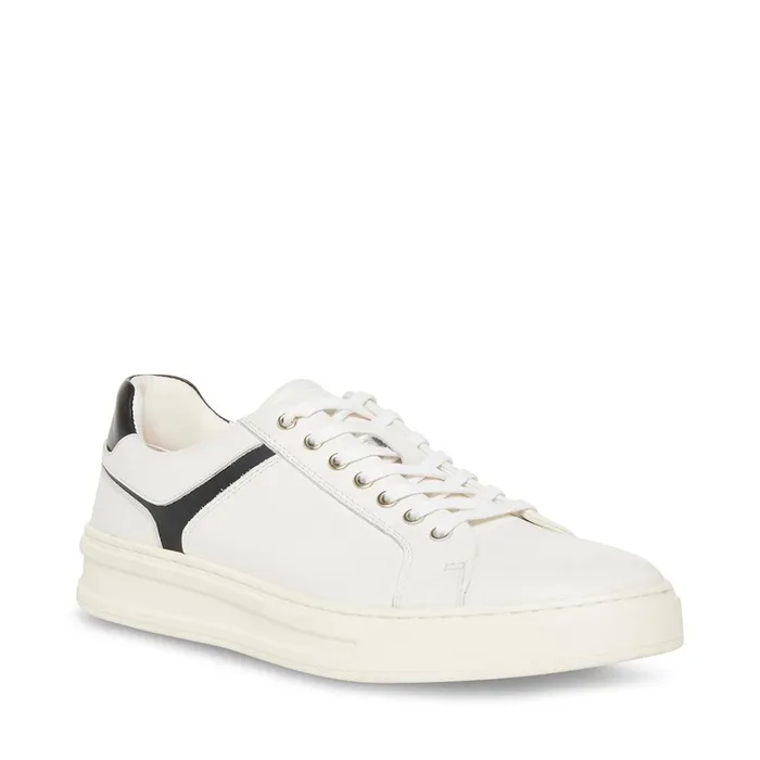 Mens Mccord WhiteBlack Steve Madden Sneakers