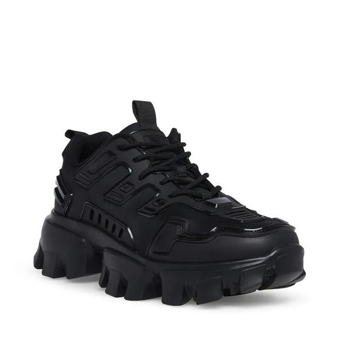 Mens Ponce Black Steve Madden Sneakers