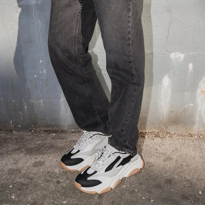 Mens Possess White Multi Steve Madden Sneakers