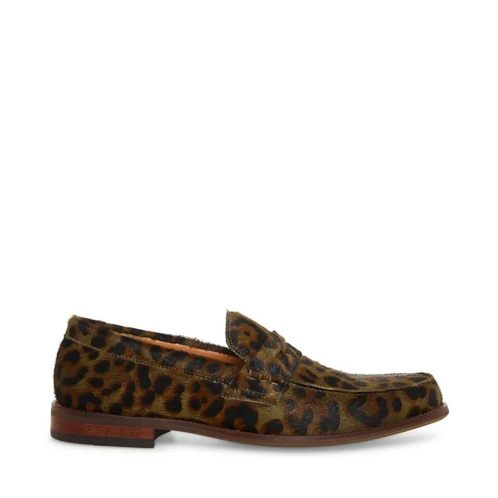 Mens Raddix Olive Steve Madden Loafers