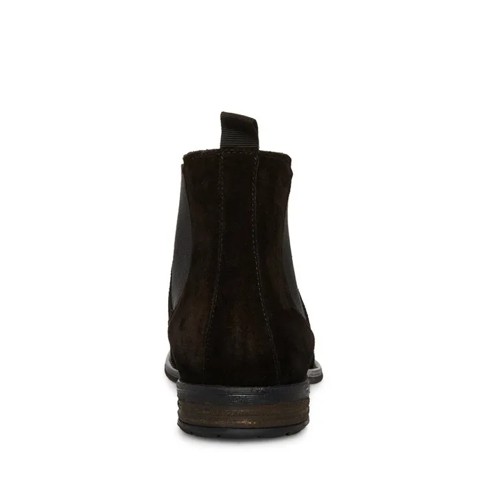 Mens Richard Black Suede Steve Madden Boots Mens Richard Black Suede Steve Madden Boots