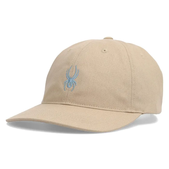 Mens Unisex Bug Dad Hat 8211 Pale Khaki Spyder Hats