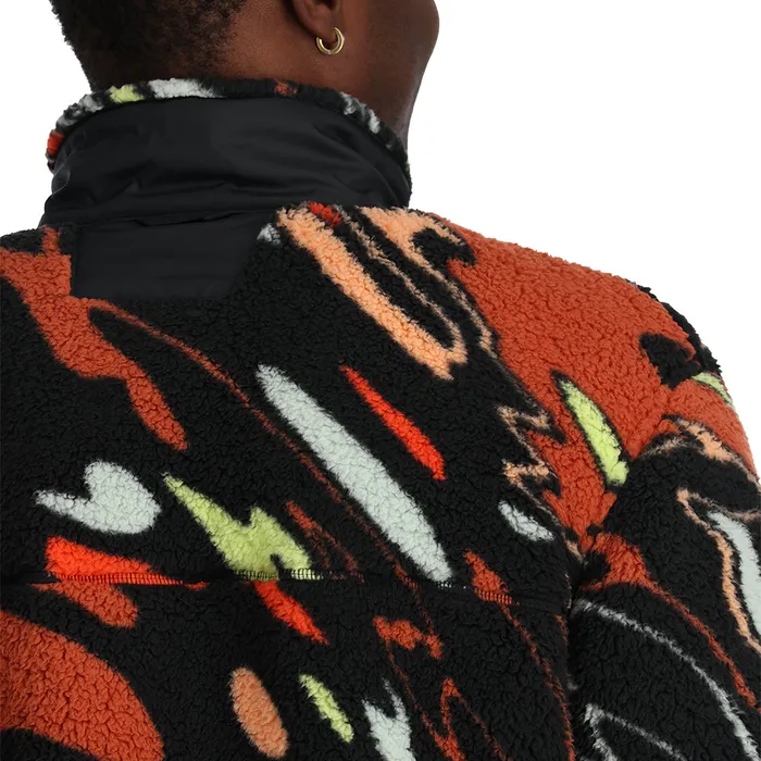 Mens Unisex Sherman Full Zip 8211 Multi Spyder Fleece