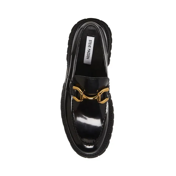 Mens Zylo Black Box Steve Madden Loafers