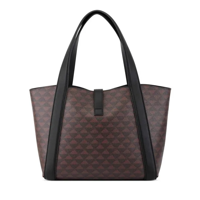 Morely 2 In 1 Tote Mahogany Logo WomenMen Nine West Totes and Backpacks