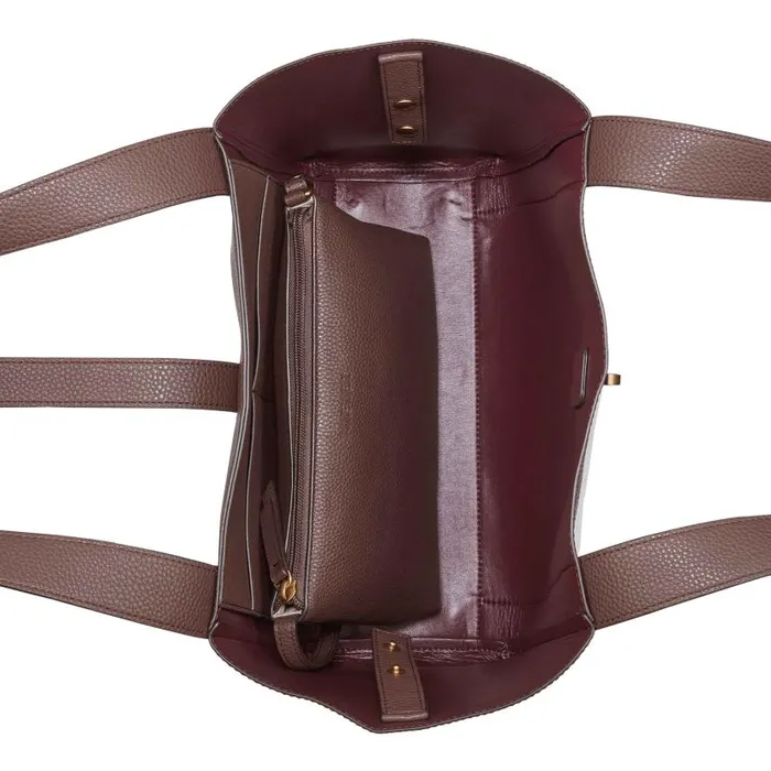 Morely 2 In 1 Tote Raisin WomenMen Nine West Totes and Backpacks
