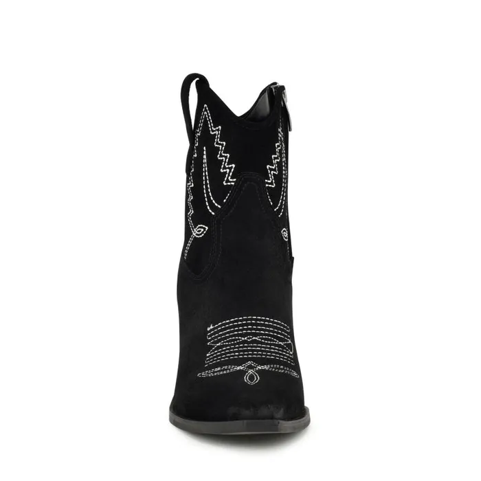 Nallas Casual Booties Black Women Nine West Boots and Booties