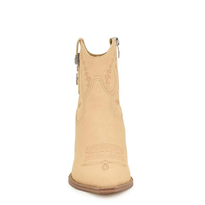 Nallas Western Booties Natural Women Nine West Boots and Booties