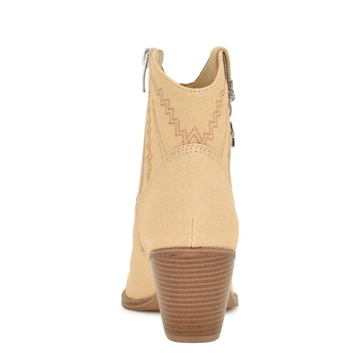 Nallas Western Booties Natural Women Nine West Boots and Booties