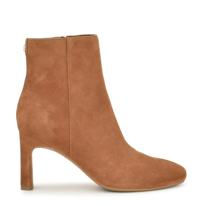 Nance 92159 Dress Booties Medium Natural Women Nine West Boots and Booties