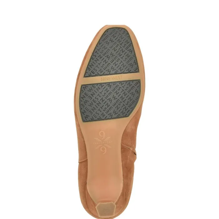 Nance 92159 Dress Booties Medium Natural Women Nine West Boots and Booties