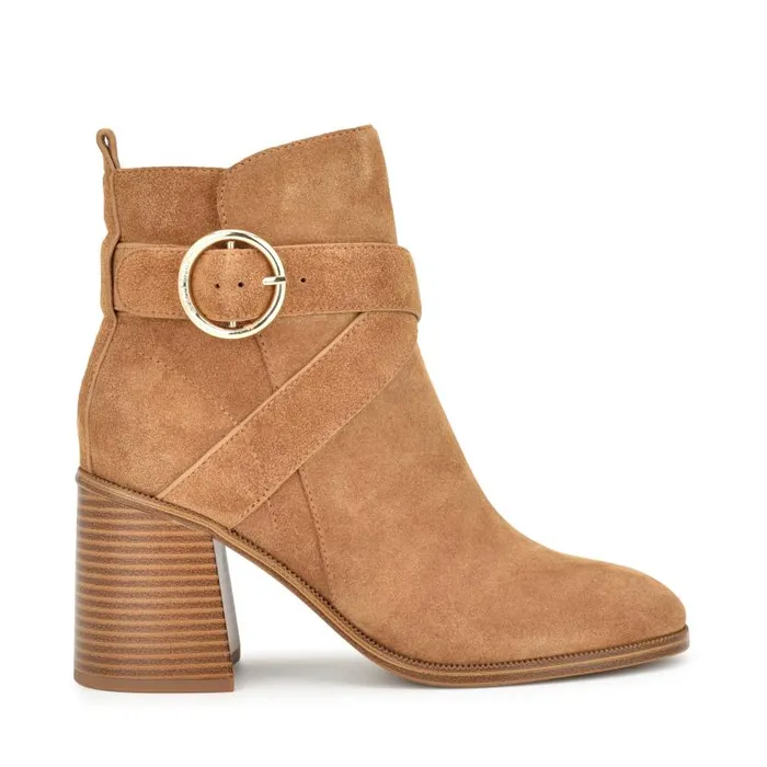Needyou Dress Booties Medium Natural Women Nine West Boots and Booties