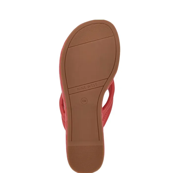 Newya Platform Thong Sandals Coral Women Nine West Sandals