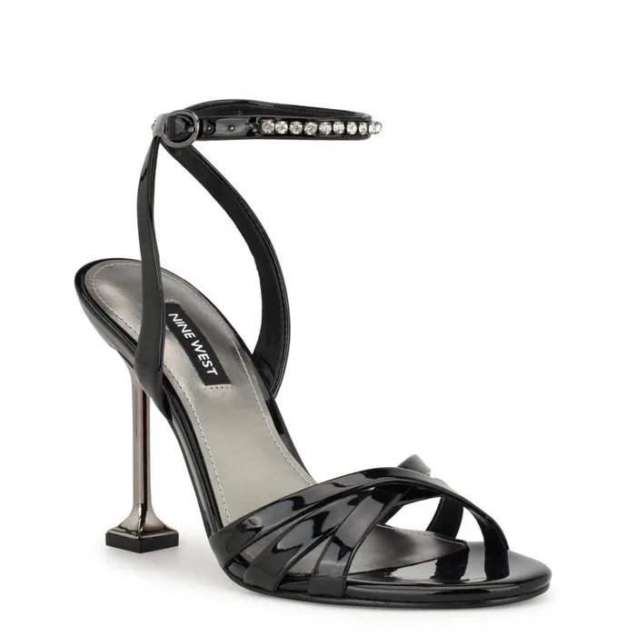Noras Dress Sandals Black Women Nine West Sandals