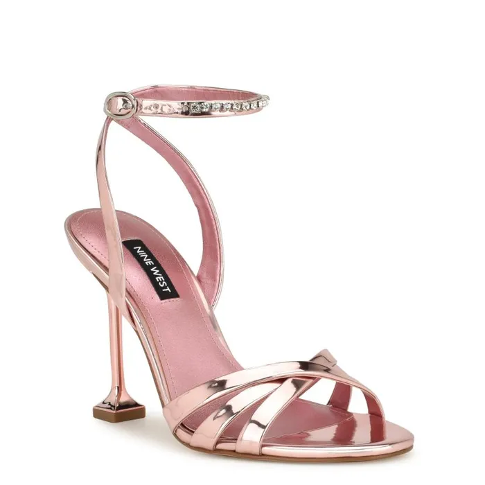 Noras Dress Sandals Medium Pink Women Nine West Sandals