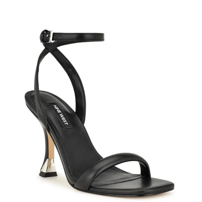 Nyra Ankle Strap Sandals Black Women Nine West Sandals