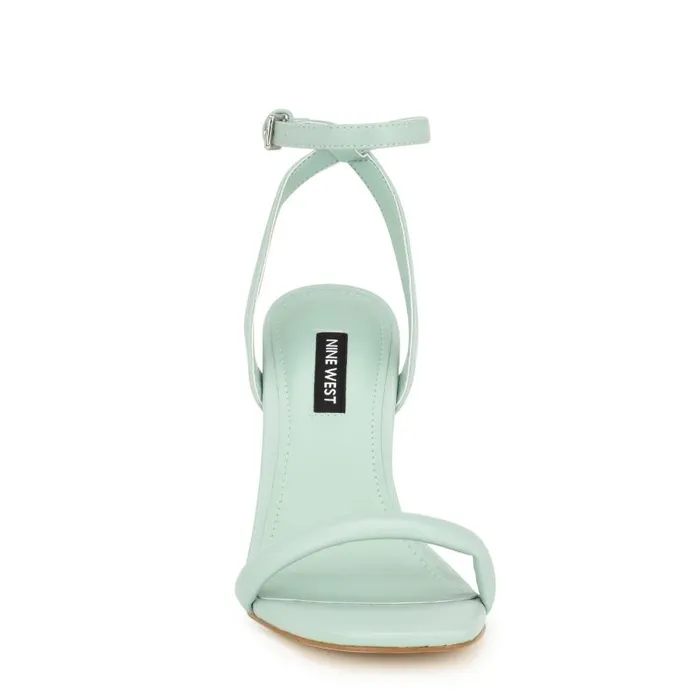 Nyra Ankle Strap Sandals Light Green Women Nine West Sandals