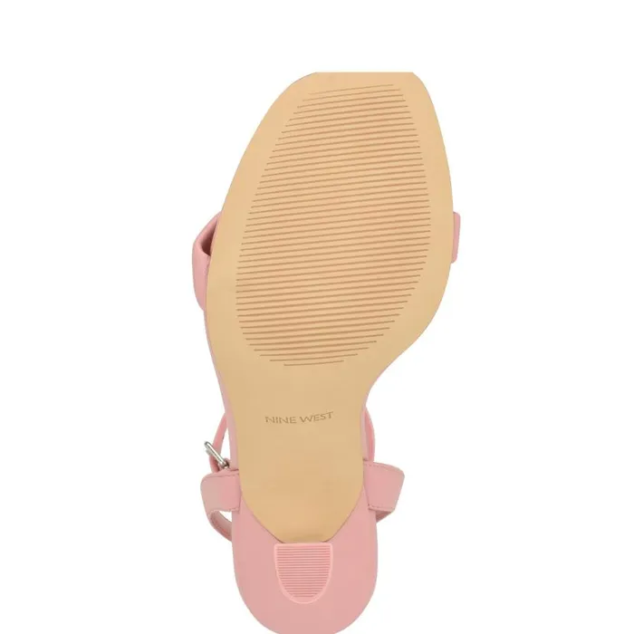 Nyra Ankle Strap Sandals Pink Women Nine West Sandals