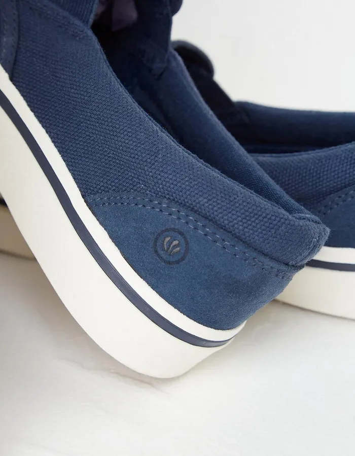 Ollie Slip On Trainers Navy Men FatFace Trainers
