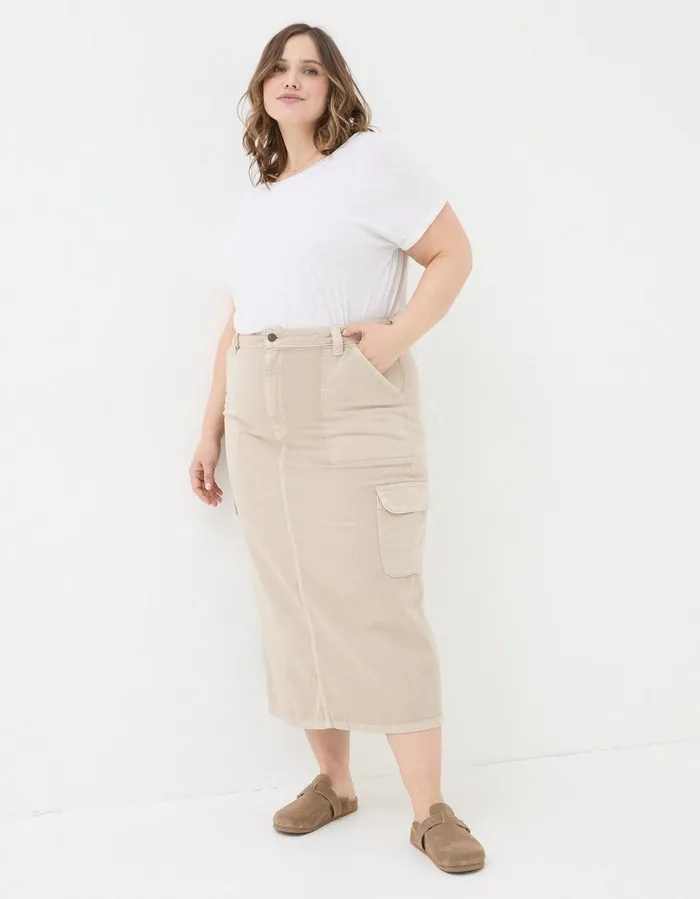 Organic Cotton Ivy TShirt White Women FatFace Tops and TShirts