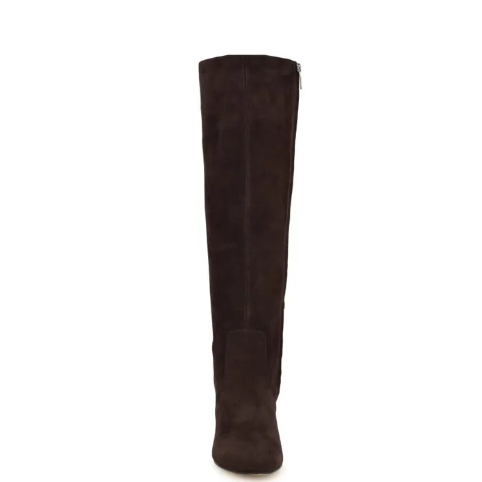 Otton Dress Boots Dark Brown Women Nine West Boots and Booties