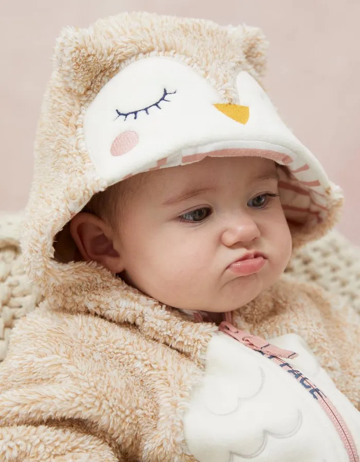 Owl Pramsuit Baby FatFace Puddlesuits Pramsuits and Snowsuits