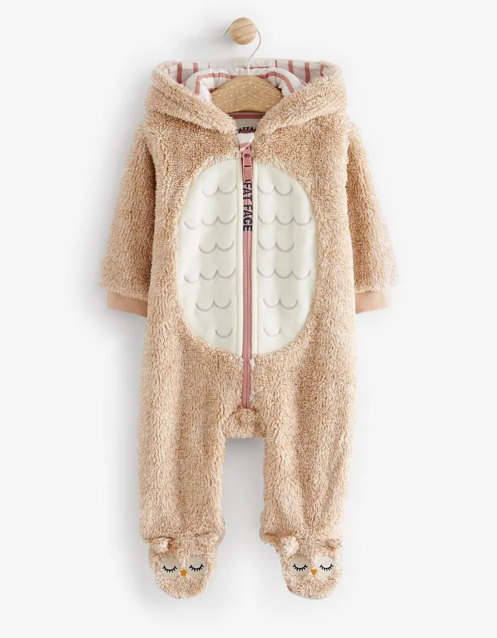 Owl Pramsuit Baby FatFace Puddlesuits Pramsuits and Snowsuits