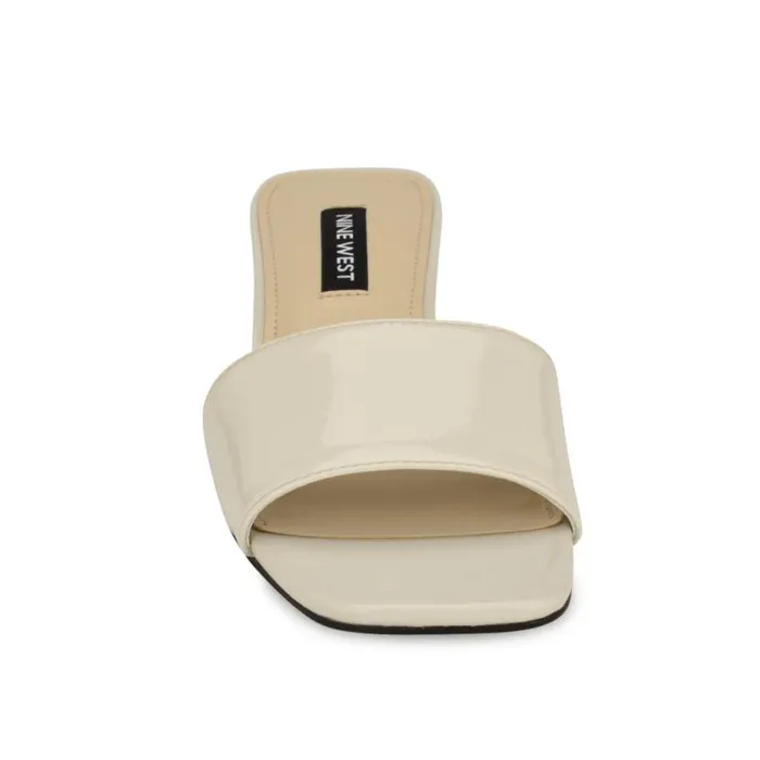 Paire Slide Sandals Ivory Women Nine West Sandals